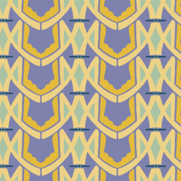 art deco deck chairs